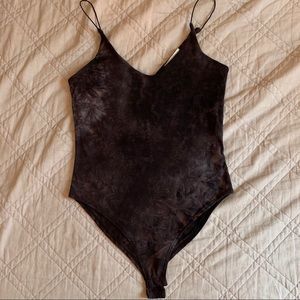 Black Tie Dye Bodysuit